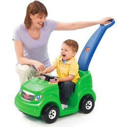 Step2 Ride on Push Around Sports Buggy Green Car