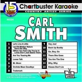 Carl Smith Greatest Hits Chartbuster Karaoke CDG