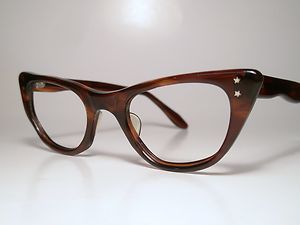 True Vintage Cat Eye Sun Eyeglasses Frame Imperial Lynne Tortoise 44 