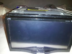 Car stereo JVC KW AVX840 touch screen gps and dvd sold as is