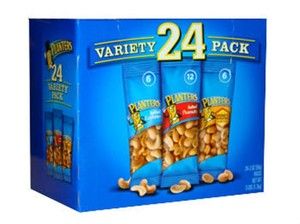   Variety Packs On the Go Snacks Peanuts Cashews Nuts 3 lbs 24 2 oz bags