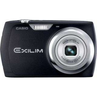 Casio Exilim EX S8 12 1MP 4X Optical Zoom Compact Digital Camera Black 