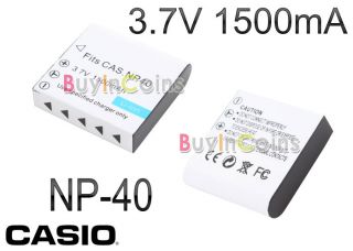 NP 40 NP40 Battery for Casio Exilim EX P505 P600 P700