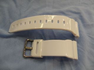 casio watch band white rubber strap g shock dw 6900