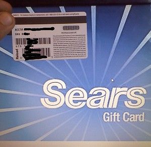500  Gift Card New Unused Unscratched 