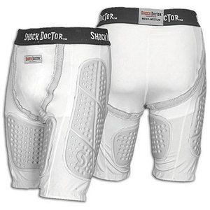    Adult Shock Doctor Baseball Catchers Sliding Shorts Cup Free S H