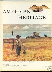 American Heritage Oct 1970 Willa Cather Bruce Catton