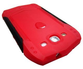   S3 Black Red Sporty Ferrari Durable Soft TPU Cover Case I9300