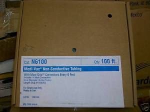 Cardinal Health Medi Vac Non Conductive Tubing N6100