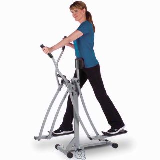 The Low Impact Foldaway Strider Cardio Exercise Machine w/ LCD Screen