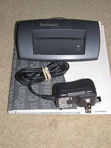 Used Corex Card Scan Executive 600C USB Color Scanner with Software 