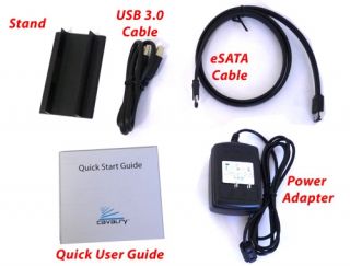 Cavalry CAXM 3TB 64MB Cache USB 3.0 & eSATA External Hard Drive   Free 