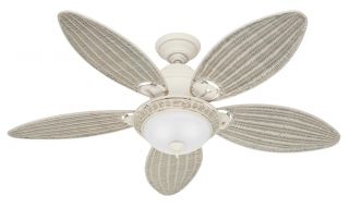 Hunter 54 Caribbean Breeze Ceiling Fan w Light 21648