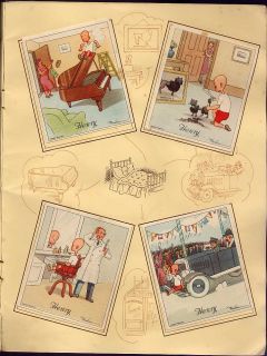   Album & Card Set,Kensitas,J Wix,HENRY,Carl Anderson,2nd Series,1936