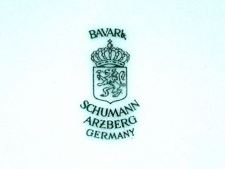 This auction is for a Beautiful Antique Schumann Arzberg Germany 