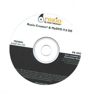 Roxio CD DVD Creator Burner Mydvd 9 0 New