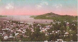 St. Lucia Postcard. Full Colour Castries Northern View c 1915
