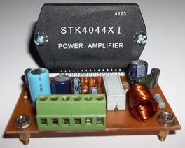 STK4044XI. One Channel Class AB Audio Power Amplifier IC 100 WRMS 