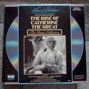 LaserDisc The Rise of Catherine The Great 1934 LaserDisc Extended Play 