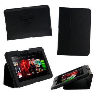   Slim Vegan Leather Stand Case for  Kindle Fire HD 8 9