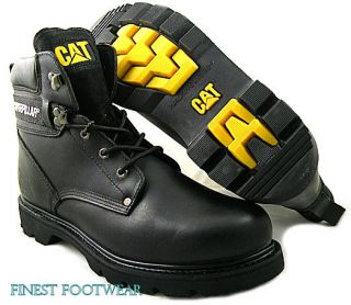New Caterpillar Mens Ohio 6 Inch Black Work Boots US 13 Wide