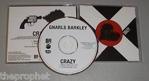 Gnarls Barkley Crazy Cee Lo Green US RADIO DJ PROMO MINT CD RARE 