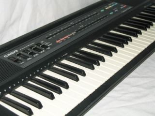 Vtg Casio Ct 640 465 Sound Tone Bank 61KEY Full Size Portable Keyboard 