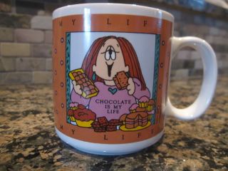 Cathy Guisewite Mug Chocolate Is My Life ValentineS