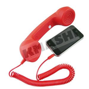 Red 3 5mm Cell Phone Headset for Dell Streak HP Veer Casio GzOne 