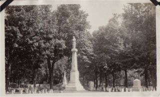 1922 Springfield MO National Cemetery Lyon Monument