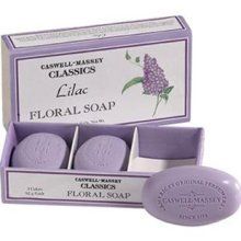 Caswell Massey Lilac Soap Box of 3 3 25 oz Each Bar