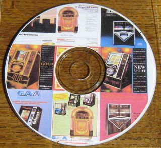 Jukebox Flyer Brochure Seeburg Laser Compact Disc 1986 1996