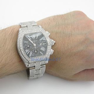 Cartier Roadster Mens Watch Swiss Luxury Wrist Watch