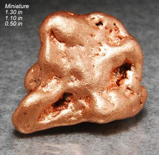   Copper Nugget Michigan Minerals Crystals Gems Rocks Gemstones A