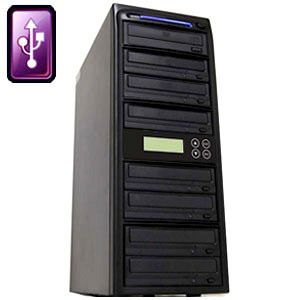 Burner 20x CD DVD Duplicator USB Copier Replicating System Machine 