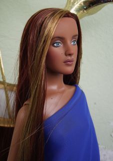 Catalina and Rain Two OOAK Tonner Anntoinette Repaints by Sands of 