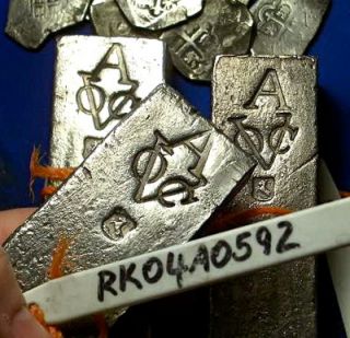 1739 rooswijk shipwreck 63 oz silver ingot w cert