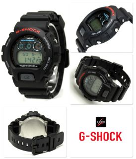 Casio Classic G Shock Digital DW 6900 1 Black Watch New 100 Original 
