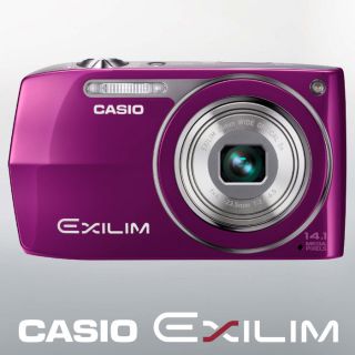 New Casio Exilim EX Z2300 Digital Camera Purple 5X Zoom in Stock 
