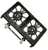 Burner Cast Iron Stove Gas Cooker Camping LP Propane