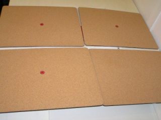 Set of 4 Cork Dinner Placemats Irish Pubs in Box by Pimpernel England 