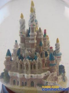   Le 25th Anniversary Snow Globe Happy Birthday 1996 Castle WDW