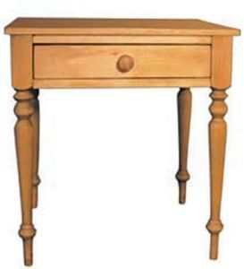 Chelsea Wood Side End Table Distressed Country Paints Old World 