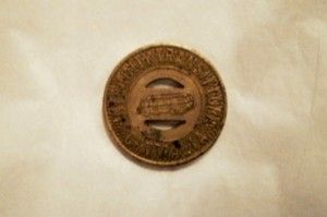    Vintage Intercity Transit Corp Centralia Good for One Fare Bus Token