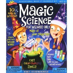 MAGIC SCIENCE FOR WIZARDS ONLY EDUCATIONAL MAKE IT YOURSELF KIT