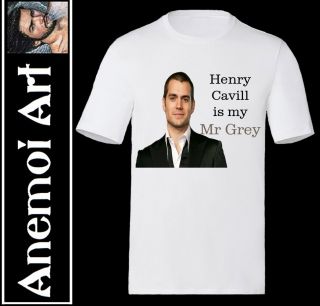 50 Shades of Grey Book Henry Cavill Is My Mr Grey T Shirt Gift Secret 