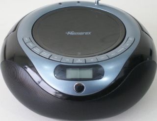 Memorex Boombox Portable CD MP3 WMA Player with Am FM Stereo Radio 