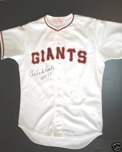 Orlando Cepeda Game Used Worn Oldtimers Jersey Giants