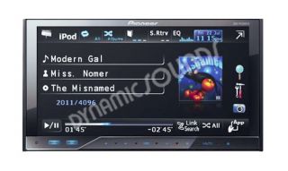 Pioneer AVH P4300DVD CD/DVD Multimedia Car Stereo, 7inch LCD Screen 