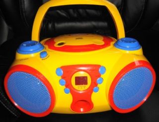   Kid Tough Music CD Player Machine Children Music Radio Boombox